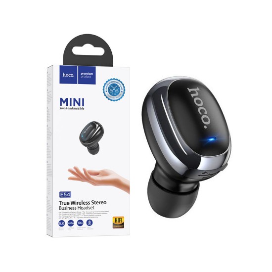 HOCO WIRELESS EARBUDS E54 MIA MINI WITH MIC 40MAH BLACK